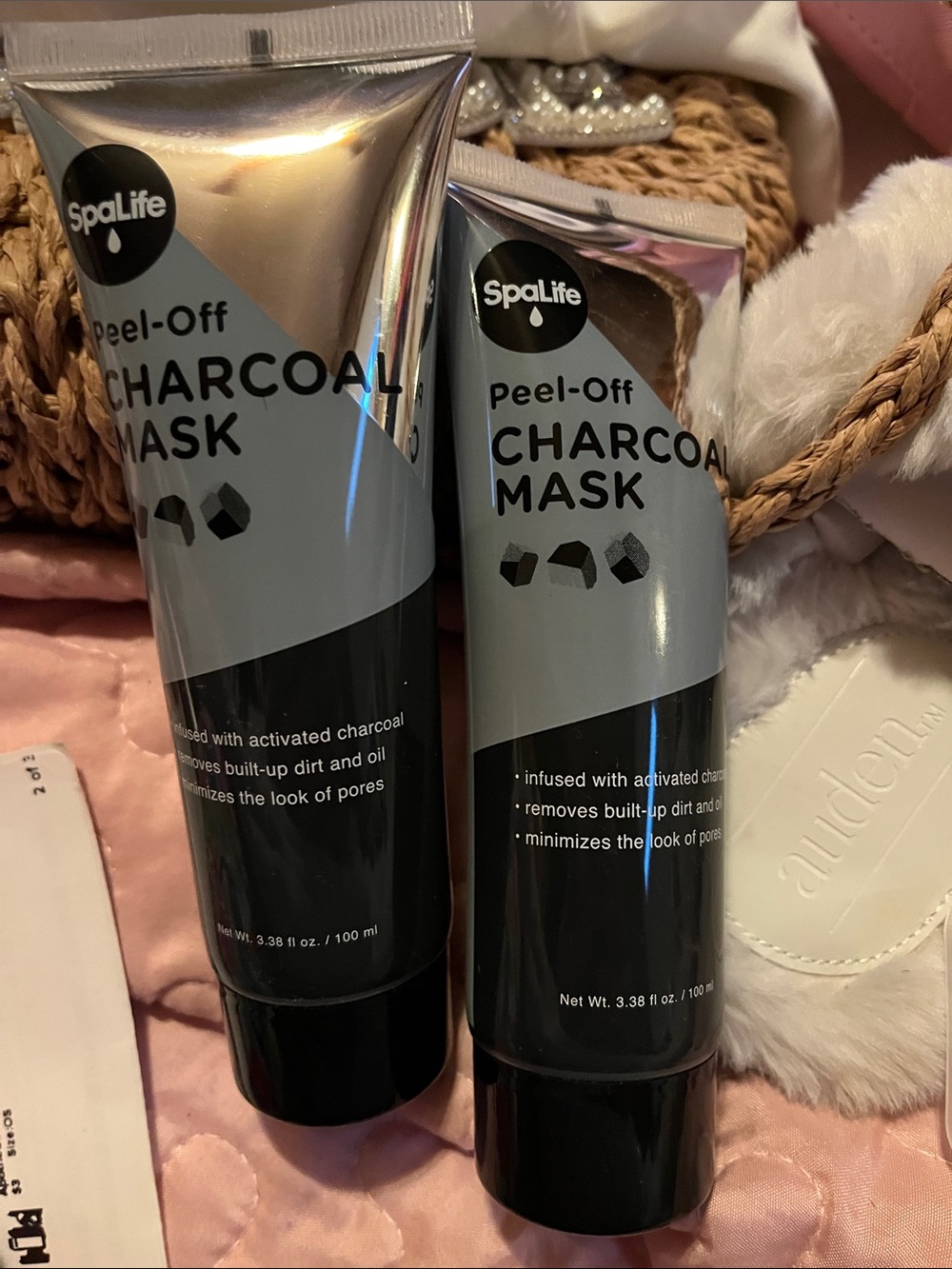 Alife Charcoal Peel-Off Mask - Black & Silver Tubes